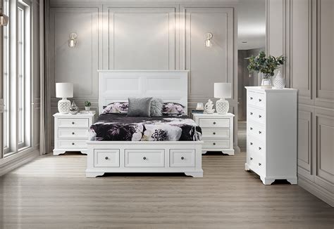 chanel queen bedroom suite|amart chanelle bedroom suite.